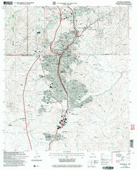 Nogales 2004 topographic map thumbnail