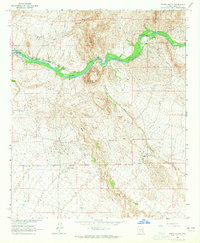 North Butte 1964 topographic map thumbnail
