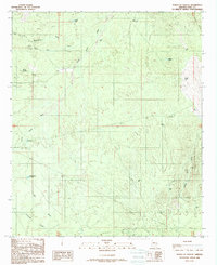 North of Oracle 1988 topographic map thumbnail