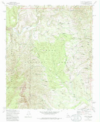 North Peak 1973 topographic map thumbnail