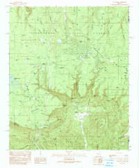 O W Point 1990 topographic map thumbnail