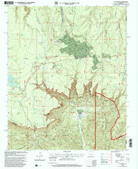 O W Point 1990 topographic map thumbnail
