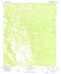 Oak Creek Ranch 1977 topographic map thumbnail