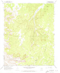 Oak Springs 1970 topographic map thumbnail