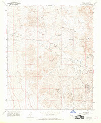Oatman 1967 topographic map thumbnail