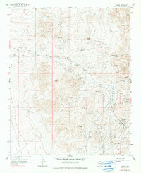 Oatman 1967 topographic map thumbnail