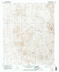 Oatman 1967 topographic map thumbnail