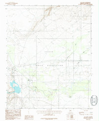 Old Leupp 1986 topographic map thumbnail