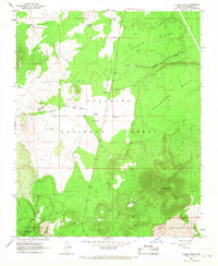O'Leary Peak 1966 topographic map thumbnail