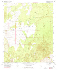 O'Leary Peak 1966 topographic map thumbnail