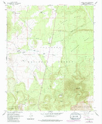 O'Leary Peak 1966 topographic map thumbnail
