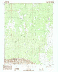 One Toe Ridge 1985 topographic map thumbnail