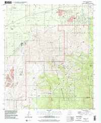 Oracle 1996 topographic map thumbnail