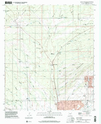 Oracle Junction 1996 topographic map thumbnail