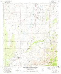 Oro Valley 1981 topographic map thumbnail
