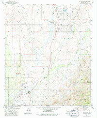 Oro Valley 1981 topographic map thumbnail