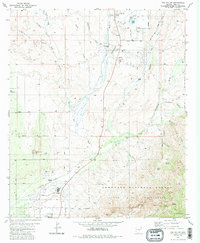 Oro Valley 1981 topographic map thumbnail