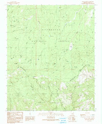 Outlaw Draw 1990 topographic map thumbnail