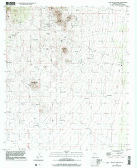 Outlaw Mountain 1996 topographic map thumbnail