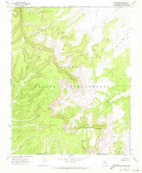 Owl Spring 1968 topographic map thumbnail