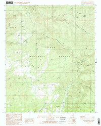Oxbow Mountain 1990 topographic map thumbnail
