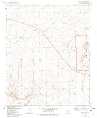 Padilla Tank 1982 topographic map thumbnail