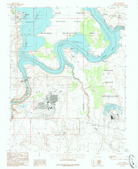 Page 1985 topographic map thumbnail