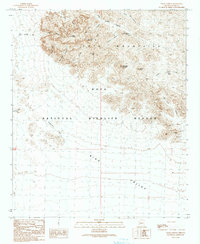 Palm Canyon 1990 topographic map thumbnail