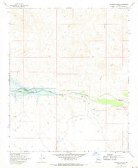 Palmerita Ranch 1967 topographic map thumbnail