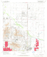 Paradise Valley 1965 topographic map thumbnail