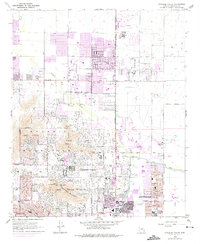 Paradise Valley 1965 topographic map thumbnail