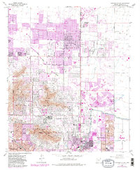 Paradise Valley 1965 topographic map thumbnail