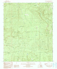 Parallel Canyon 1990 topographic map thumbnail