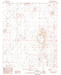 Paramore Crater 1987 topographic map thumbnail