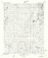 Paria Plateau NW topographic map thumbnail