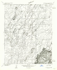 Paria Plateau SE topographic map thumbnail