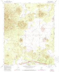 Parks 1966 topographic map thumbnail