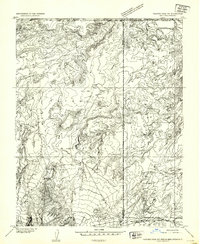 Pastora Peak NE topographic map thumbnail