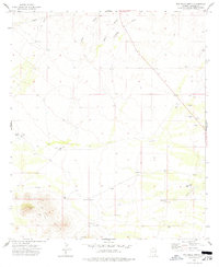 Pat Hills North 1974 topographic map thumbnail