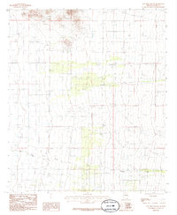 Pat Hills South 1986 topographic map thumbnail
