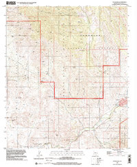 Patagonia 1996 topographic map thumbnail