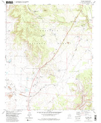 Paulden 1979 topographic map thumbnail