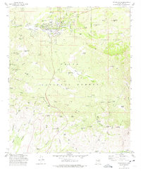 Payson South 1973 topographic map thumbnail