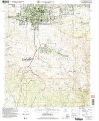 Payson South 2004 topographic map thumbnail