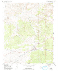 Peach Springs 1967 topographic map thumbnail