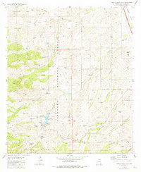 Pena Blanca Lake 1981 topographic map thumbnail
