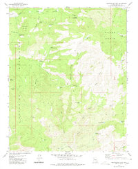 Penitentiary Mtn topographic map thumbnail