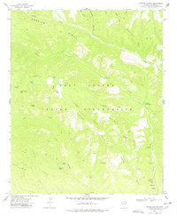 Pepper Canyon 1977 topographic map thumbnail