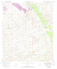 Peppersauce Wash 1948 topographic map thumbnail