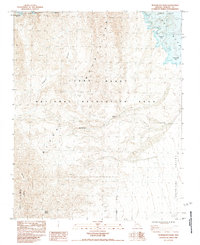 Petroglyph Wash 1983 topographic map thumbnail